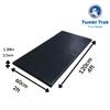 Tumbl Trak Build-A-Mat for Gymnastics, Cheer, Dance, and Fitness, 2FT x 4FT x 1-3/8IN, Black view 3