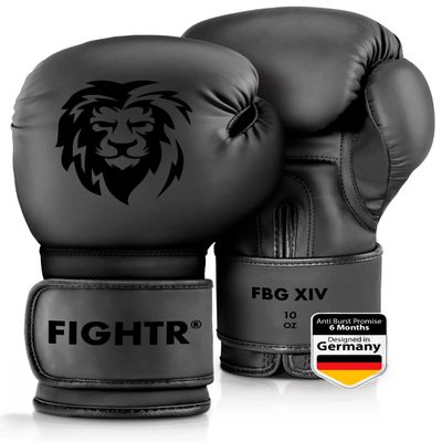 FIGHTR Boxing Gloves - Maximum Protection & Stability | Boxing Gloves for Boxing, MMA, Muay Thai & Kickboxing | Sizes 8-16 oz