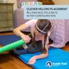 Tumbl Trak Build-A-Mat for Gymnastics, Cheer, Dance, and Fitness, 2FT x 4FT x 1-3/8IN, Orange view 4