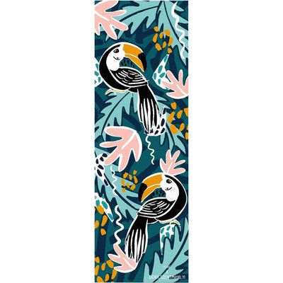YETI YOGA Dora Toucan Yoga Mat Green, One Size
