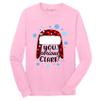 You Serious Clark Christmas Buffalo Plaid Womens Mens Long Sleeve T-Shirt Gifts view 1