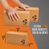 Pete's Choice Cork Yoga Blocks & Straps (2 of each) - Extra Firm, Eco Friendly, Natural Cork, Cotton Straps - Home Yoga Kit view 2