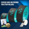 Yoga Wheel 3 Pack - Lose Weight, Get in Shape and Get Fit. Three pack Yoga Wheel Set. Home Exercise and Workout. Improve Posture view 2