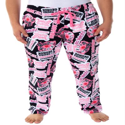 Bioworld Mean Girls Womens' Burn Book Sleep Lounge Pajama Pants (MD)