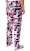 Mean Girls Womens' Burn Book Sleep Lounge Pajama Pants (XL) Pink/Black view 2