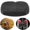 Bicycle Seat, Soft Bicycle Saddle, PU Leather Widen Good Elastic Breathable No Nose End for Bike Replacement(Black) view 1