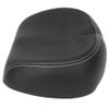 Bicycle Seat, Soft Bicycle Saddle, PU Leather Widen Good Elastic Breathable No Nose End for Bike Replacement(Black) view 3
