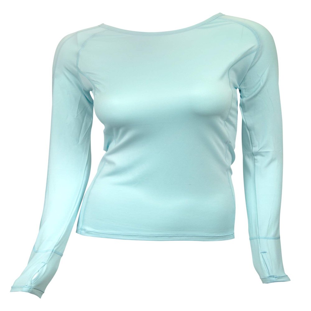 ECP RideTex Women's Long Sleeve Schooling Show Shirt Blue