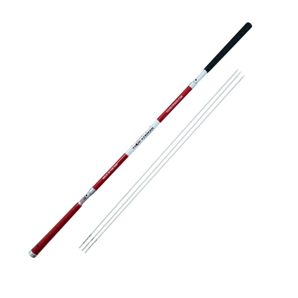 Tour Striker Toolbox - Golf Alignment Rod Stick - Essential Practice Training Aid Equipment Tool