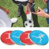 Keenso Soccer Flip, 4Pcs Portable Football Referee Flip Two Sided Referee Toss for Soccer Football Volleyball Table Tennis view 3