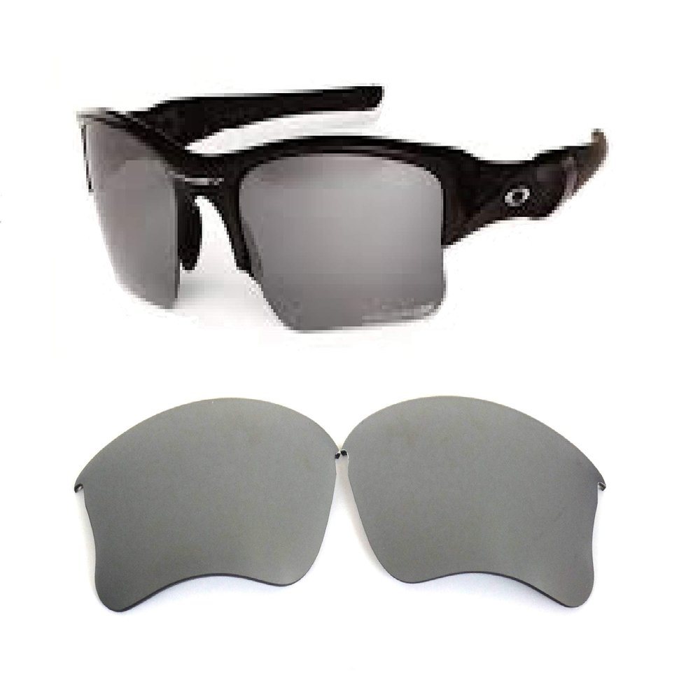 Galaxy Replacement lenses For Oakley Flak Jacket XLJ Sunglasses Polarized Multiple Selection (Titanium)