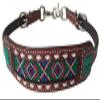 Showman Leather Wither Strap w/Beaded Navajo Design Inlay view 1