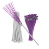 Trail Chasers Ground Marking Whiskers 6 Inch Purple Field Marking Equipment, Lightweight & Durable Ground Markers, 25 Pack view 1