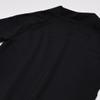 Under Armour Girls' Cozy Armour Long Mock T-Shirt, Black (001)/White, Youth X-Small view 4