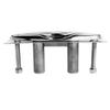 MarineNow Flush Mount Pop-Up Pull-Up Marine Cleat 316 Stainless Steel (8", 04-Pack) view 4