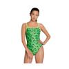 Speedo Women's Play The Angles Flyback Vibrant Lime 26 view 1