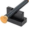 TOBWOLF 2PCS Baseball Bat Display Case, Sturdy Baseball Bat Stand, Baseball Bat Display Holder, Baseball Bat Horizontal Rack, Baseball Bat Bracket - Black view 3