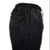 Natural Uniforms Heavy Duty Classic Baggy Chef Pants Kitchen Work Uniform (X-Small, Black) view 3