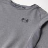 Under Armour Boys' ColdGear Armour Long Sleeve T-Shirt, Charcoal Light Heather (019)/Black, Youth X-Small view 3