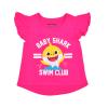 Nickelodeon Baby Shark Girls T-Shirt, Tank Top and Short Set for Infant and Toddler  Pink/Blue Or Multicolor/Grey/Blue view 2