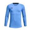 Under Armour Boys Wall Goalkeeper Jersey, Carolina Blue (475)/Black, X-Large view 1