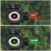 MidTen 3-9x32 4-in-1 Scope Combo with Dual Illuminated Scope Optics & 4 Holographic Reticle Red/Green Dot Sight & IIIA/2MW Laser Sight Rangefinder Illuminated Sight & 20mm Mount view 4