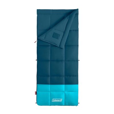 Coleman Kompact Sleeping Bag, Indoor/Outdoor Lightweight Sleeping Bag for Adults, 20F/30F/40F Options for Camping, Hiking, Backpacking with Included Compression Sack; Big & Tall
