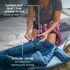 Coleman Kompact Sleeping Bag, Indoor/Outdoor Lightweight Sleeping Bag for Adults, 20F/30F/40F Options for Camping, Hiking, Backpacking with Included Compression Sack; Big & Tall view 4