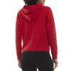 Danskin Women's Active Ribbed Pullover Hoodie Sweatshirt, Brilliant Red, Large view 2