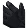 Under Armour Boys' Storm Fleece Gloves , Black (001)/Pitch Gray , Large view 3