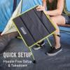 Coleman Mantis Space-Saving Outdoor Camp Furniture, Chair/Cot/Table More Storage Space Than Normal, Great for Camping, Tailgating, Backyard, & More, Carry Bag Included view 3