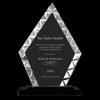 Ravanox Personalized 9" Diamond Accent Engraved Glass Plaque Award, Custom Engraved Glass Awards Plaques and Trophies for Employee Appreciation, Recognition, Retirement view 4