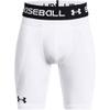 Under Armour Boys Utility Slider w/Cup 21, White (100)/Graphite, X-Small view 1