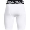 Under Armour Boys Utility Slider w/Cup 21, White (100)/Graphite, X-Small view 2