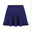 JEEYJOO Kids Girls A-Line Knee Length Midi Skirt Ruffle Dancing Casual Party Skater Skirts Navy_Blue 12 view 1