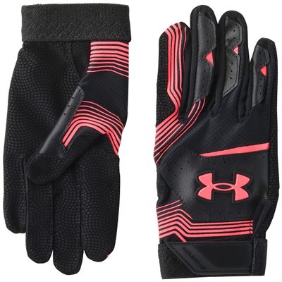 Under Armour Boys' T Ball Clean Up 21, Black (001)/Tropic Pink, One Size Fits All