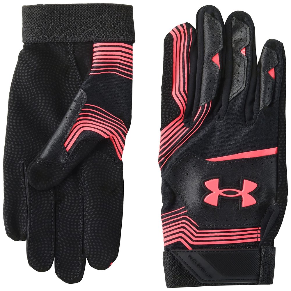 Under Armour Boys' T Ball Clean Up 21, Black (001)/Tropic Pink, One Size Fits All