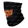Oklahoma State University Black Logo Design Neck Gaiters for Men and Women - Four Way Stretch Fabric Breathable Neck Warmer view 1