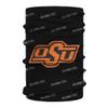 Oklahoma State University Black Logo Design Neck Gaiters for Men and Women - Four Way Stretch Fabric Breathable Neck Warmer view 2