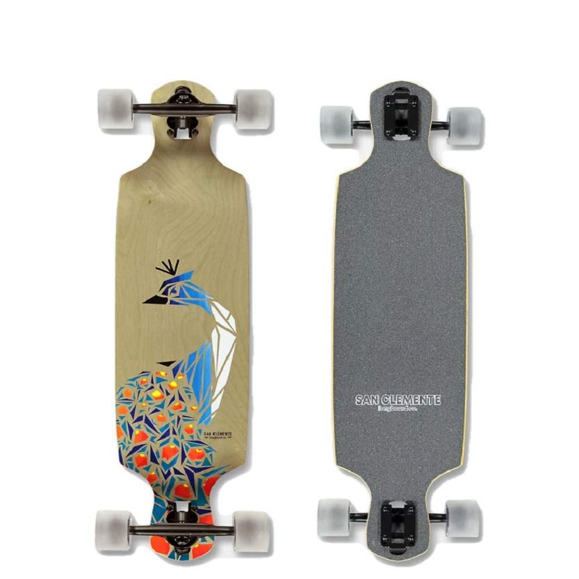 San Clemente Birds of Paradise Longboard Complete 8.5" x 36"