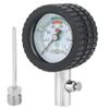 Qiilu Pump Pressure Gauge, Stainless Steel Air Pressure Gauge Barometer Tool Replacement for Basketball Football Volleyball view 1