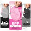 Yes4All High-Density EPP Round Back Roller Foam, Exercise Foam Roller for Yoga, & Pilates, Multiple Sizes and Colours, Fuschia Rose - 12 inches view 2