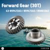 Asaki Gear Set Compatible with Mercury Outboard 30-115 hp 43-859472A3+43-44484+43-850034T (30T/13T/30T) view 4
