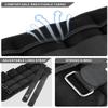 Adjustable Ankle Weights 1-15 LBS Pair with Removable Weight for Jogging, Gymnastics, Aerobics, Physical Therapy, Resistance Training|Each 1.5-7.5 lbs, Total 15LBS, Black view 2