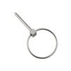 4PCS of Stainless Steel 316 Dia. 4.3mm(3/16in) Farm Tractors Trailers Diggers Lynch Pin Hitch Trailer Pins Boat Trailer Parts Tractor Parts Truck Linch Pin view 4