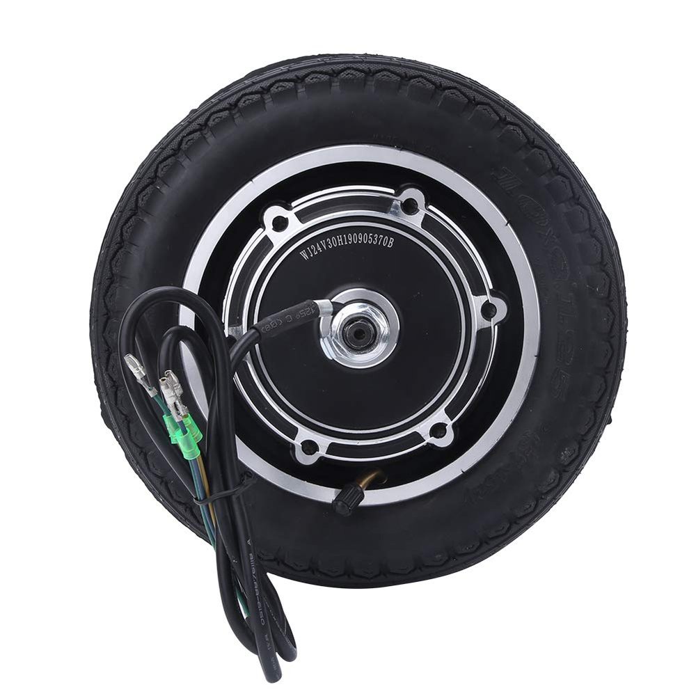 BTER Wheel Hub Motor, Gearless Scooter Hub Motor, Replacement Aluminium Alloy Brushless 350W 10 Inch for E-Bike Electric Scooter