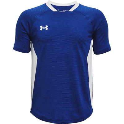 Under Armour Boys' Match 2.0 Jersey, Royal (400)/White, Youth Small