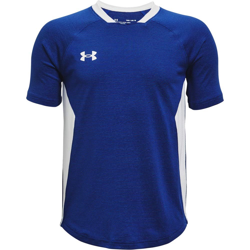 Under Armour Boys' Match 2.0 Jersey, Royal (400)/White, Youth Small