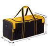 Jetstream Heavy Duty Multi Pocket Large Sports Gym Equipment 3-Pocket Travel Duffel Bag (36 Inch, Gold) view 4