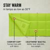 Coleman Kompact Sleeping Bag, Indoor/Outdoor Lightweight Sleeping Bag for Adults, 20F/30F/40F Options for Camping, Hiking, Backpacking with Included Compression Sack; Big & Tall view 3